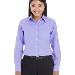 Women's Crown Collection® Royal Dobby Woven Dress Shirt Thumbnail