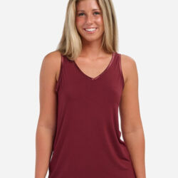 Women's Bamboo V-Neck Tank Top Thumbnail