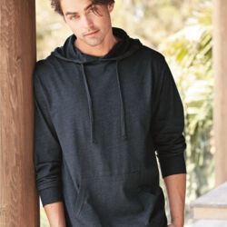 Unisex Lightweight Hooded Pullover T-Shirt Thumbnail