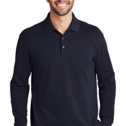 EZCotton ® Long Sleeve Polo Thumbnail