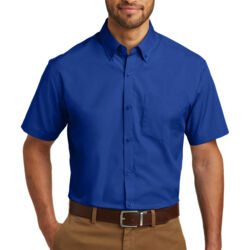 Short Sleeve Carefree Poplin Shirt Thumbnail