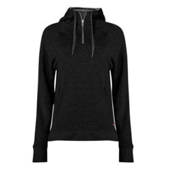 Women's FitFlex French Terry Quarter-Zip Hooded Pullover Thumbnail