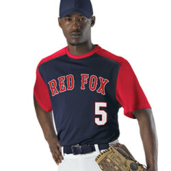 Youth Crewneck Pullover Baseball Jersey Thumbnail