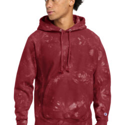 Reverse Weave ® Scrunch Dye Tie Dye Hooded Sweatshirt Thumbnail