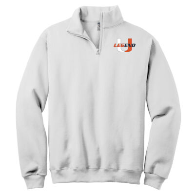 Unified - NuBlend ® 1/4 Zip Cadet Collar Sweatshirt Thumbnail