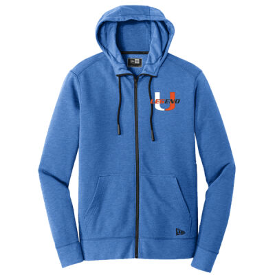 Unified - Tri Blend Fleece Full Zip Hoodie Thumbnail