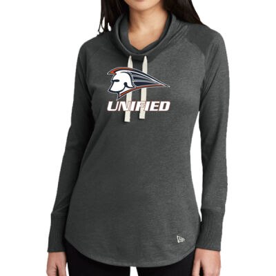 Unified - Ladies Sueded Cotton Blend Cowl Tee Thumbnail