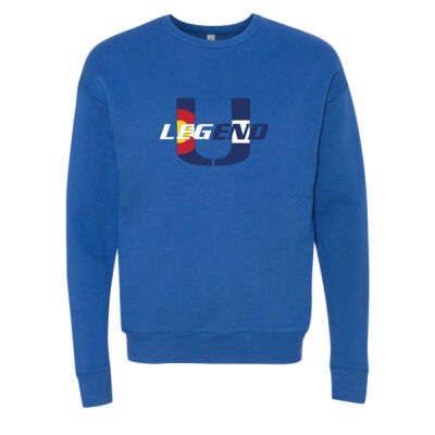 Colorado Unified - Sponge Fleece Drop Shoulder Crewneck Sweatshirt Thumbnail