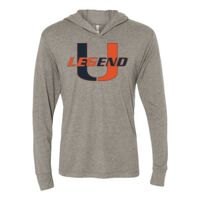 Triblend Hooded Long Sleeve Pullover Thumbnail